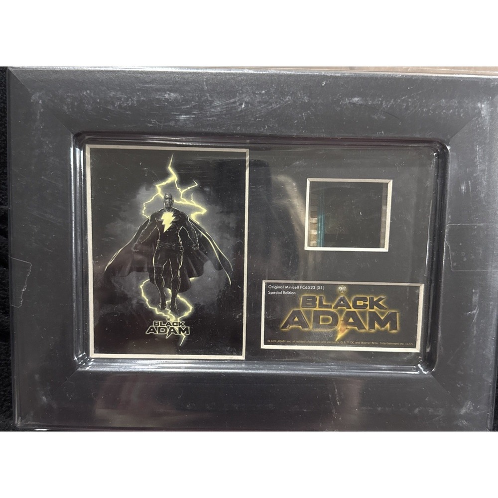 Black Adam Lightning FILMCELL MINICELL marvel 7"x5"